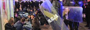 Tifosi Lazio Varsavia
